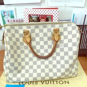 Authentic Louis Vuitton speedy 30 Azur